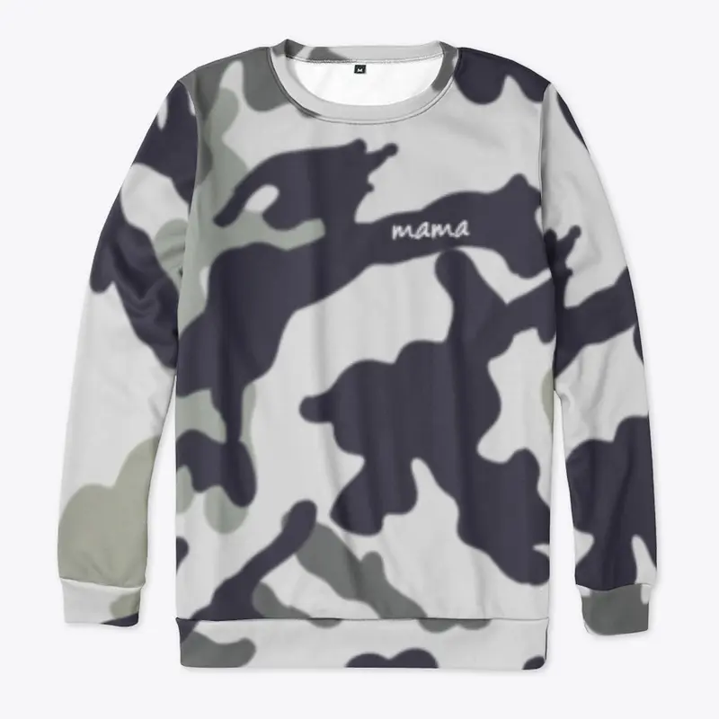 Navy Blue Mama Camo